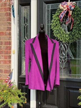 Gianni Versace Wool Blazer 💜